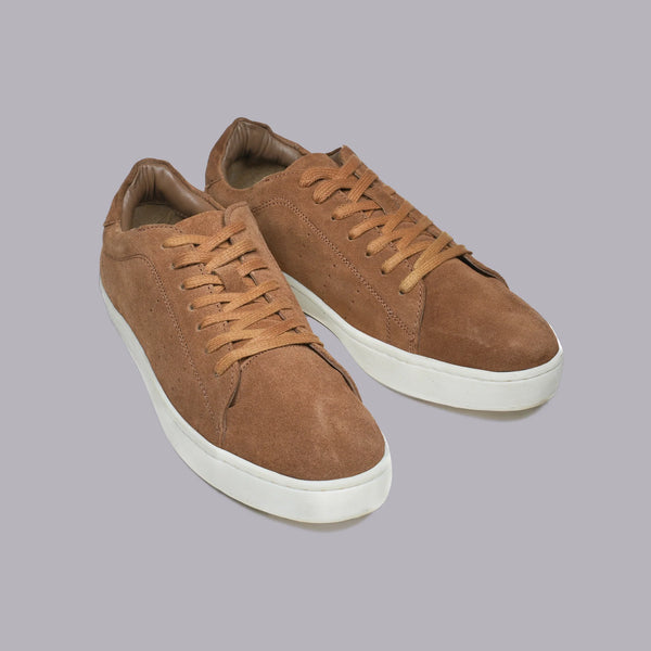 CAPRI - Tan Suede Sneaker