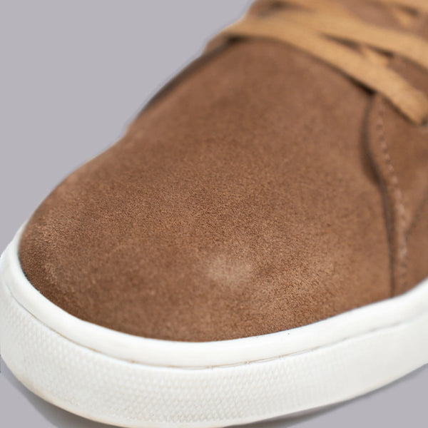 CAPRI - Tan Suede Sneaker