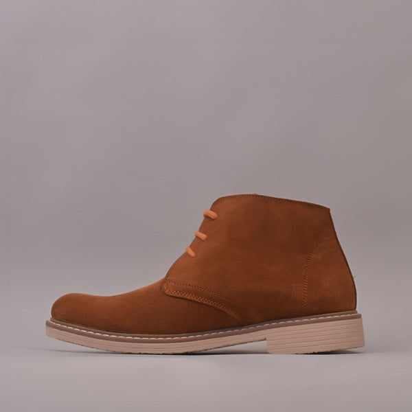 BARROW - Tan Genuine Leather Desert Chukka Boots