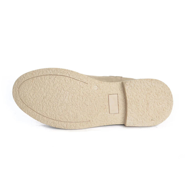 SAVILE - Classic Casual Beige Genuine Suede Leather Boots for Men