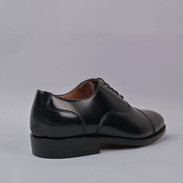 NOBLE - James Mens Oxford Leather Black Laceup Shoe