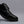 VESPER - Black Genuine Softi Leather Toe Cap Shoes