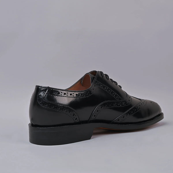 ARISTO - Ben Mens Oxford Leather Black Laceup Shoe