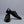 OBSIDIAN - Black Croc Print Genuine Leather Whole-Cut Blake Shoes