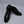 OBSIDIAN - Black Croc Print Genuine Leather Whole-Cut Blake Shoes