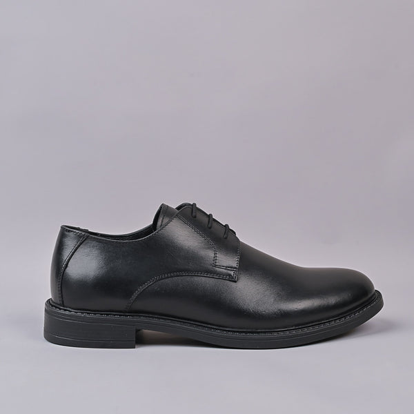 OBSCURA - Tom Mens Leather Black Laceup Shoe